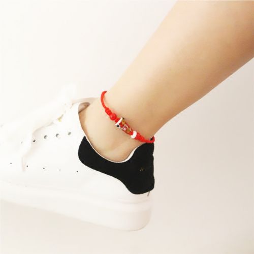 Bracelet de cheville Couple en Verre - Ref 3101778