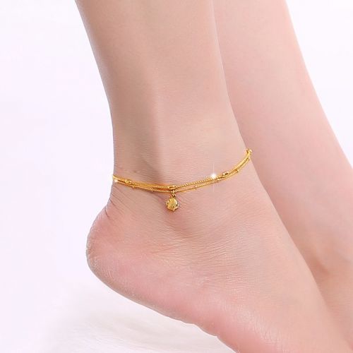 Bracelet de cheville Femme en Matiere mixte - Ref 3101819