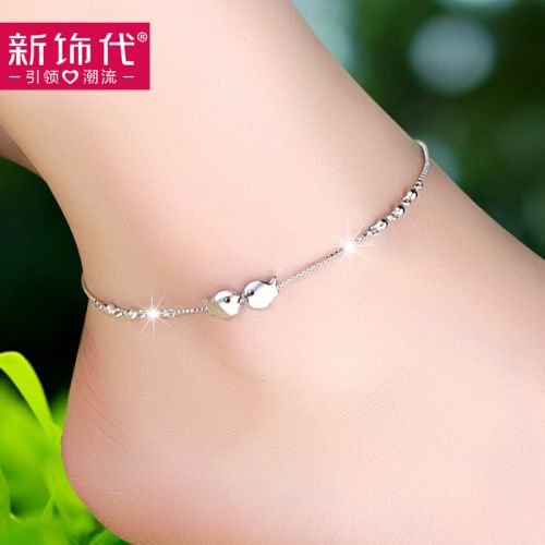 Bracelet de cheville Femme Argentée - Ref 3101827