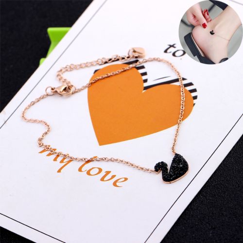 Bracelet de cheville Femme en Acier au titane - Ref 3101871