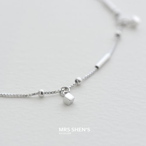 Bracelet de cheville Femme Argentée - Ref 3101986