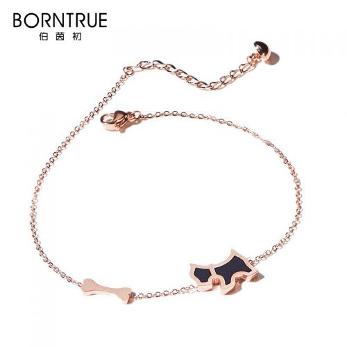 Bracelet de cheville Femme en Acier au titane - Ref 3102009