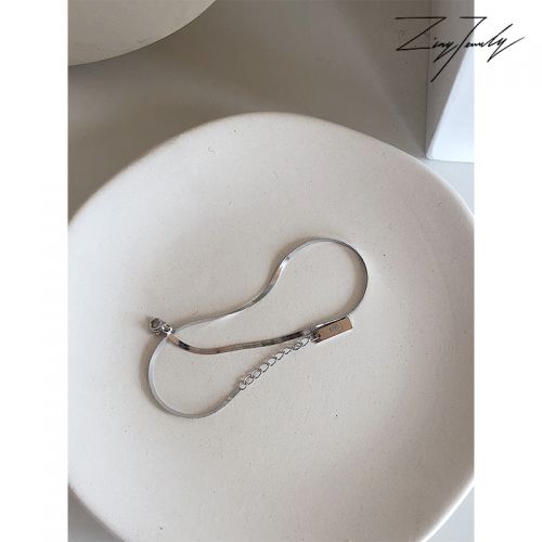 Bracelet de cheville Femme ZINGFREE Argentée - Ref 3102025