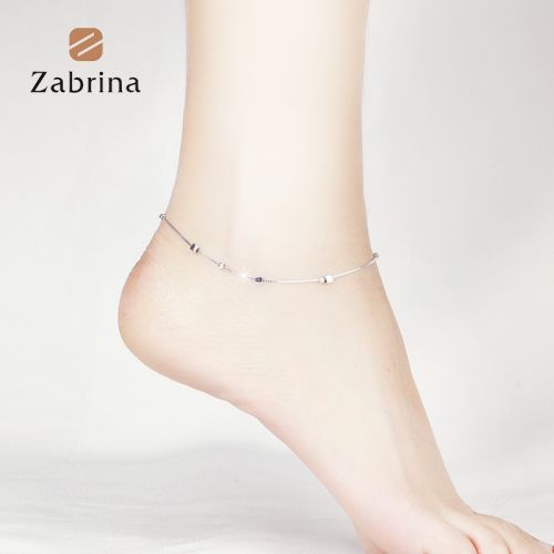 Bracelet de cheville Femme ZABRINA Argentée - Ref 3102082