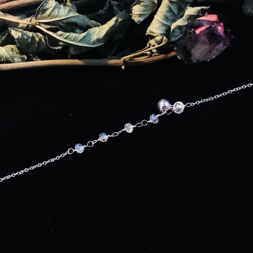 Bracelet de cheville Femme Argentée - Ref 3102196