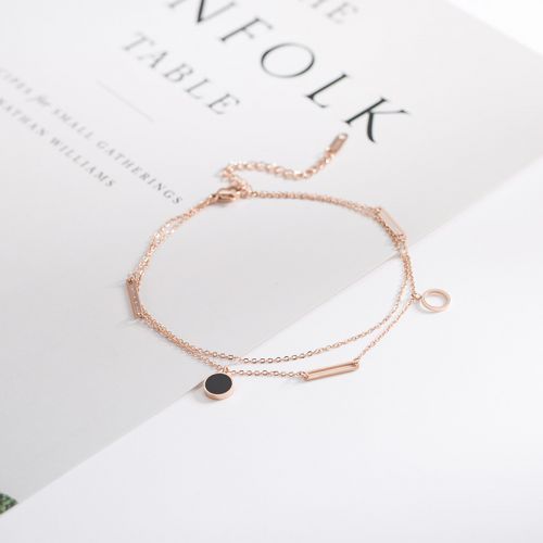 Bracelet de cheville Femme ACCMISS en Acier au titane - Ref 3102201