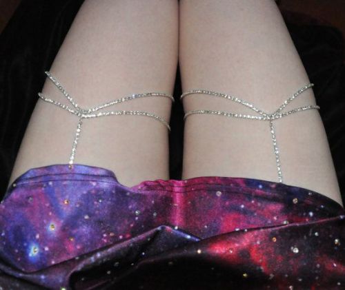 Bracelet de cheville Femme en Alliage argent plaque or - Ref 3102231