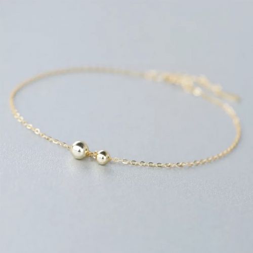 Bracelet de cheville Femme Argentée - Ref 3102243