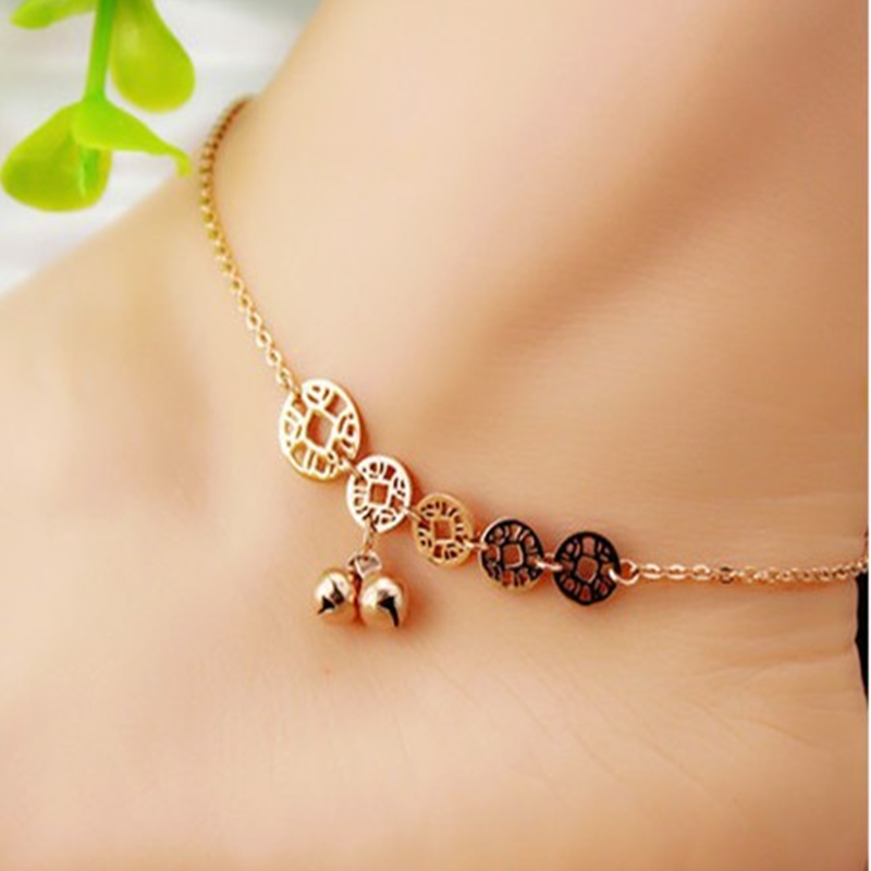 Bracelet de cheville Femme en Acier au titane - Ref 3102282