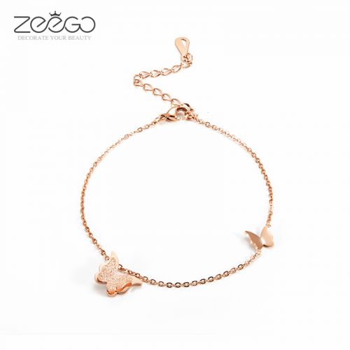 Bracelet de cheville Femme en Acier au titane - Ref 3102409