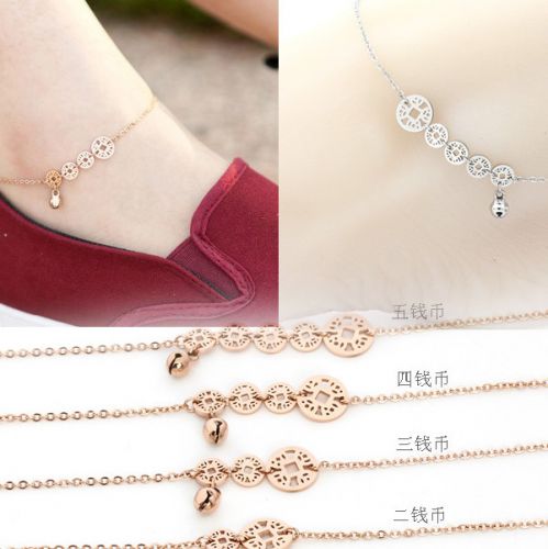 Bracelet de cheville en Acier au titane - Ref 3102423