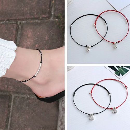 Bracelet de cheville Femme Argentée - Ref 3102497
