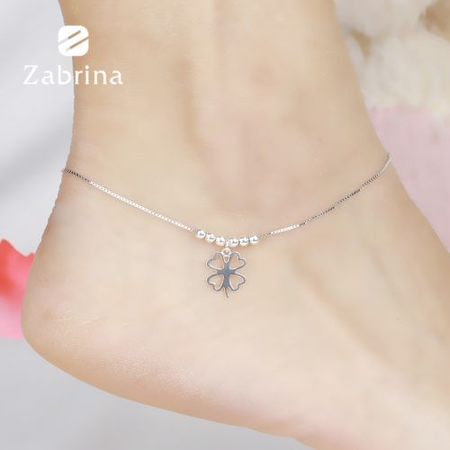 Bracelet de cheville Femme ZABRINA Argentée - Ref 3102523