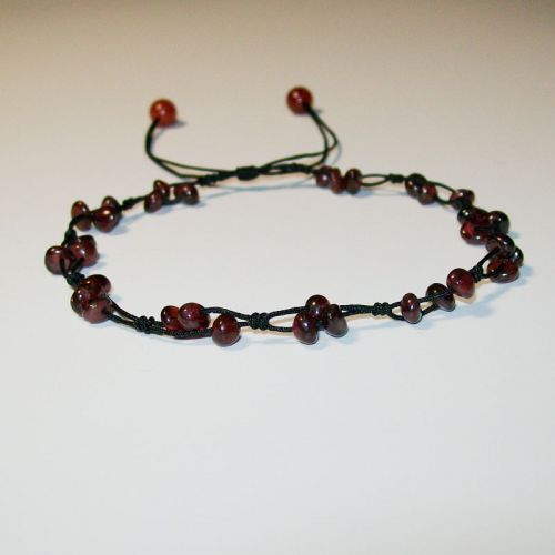 Bracelet de cheville Femme en Cristal naturel pierre semi-precieuse - Ref 3102524
