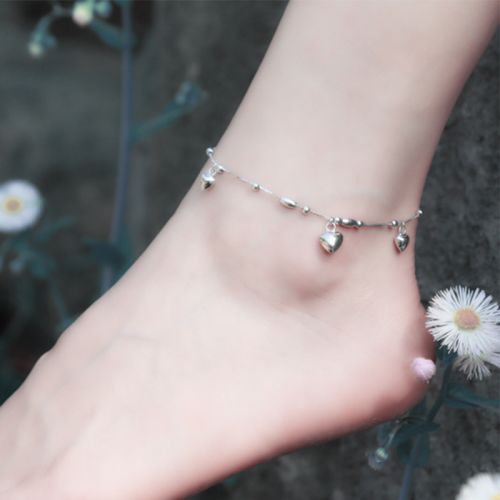 Bracelet de cheville Femme Argentée - Ref 3102567