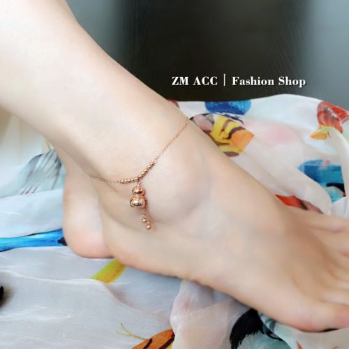 Bracelet de cheville Femme en Acier au titane - Ref 3102568