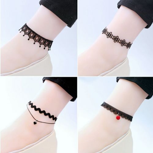Bracelet de cheville Femme en Dentelle - Ref 3102588