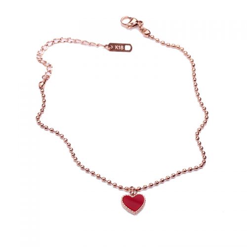 Bracelet de cheville Femme en Acier au titane - Ref 3102594
