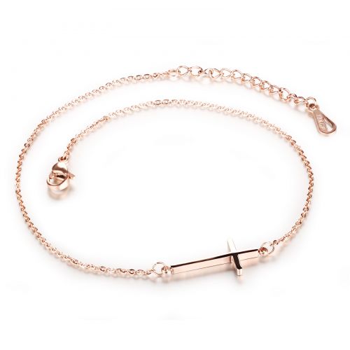 Bracelet de cheville Femme en Acier au titane - Ref 3102675