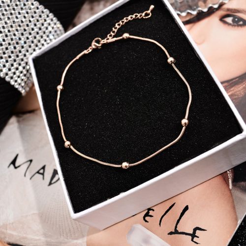 Bracelet de cheville Femme en Acier au titane - Ref 3102710