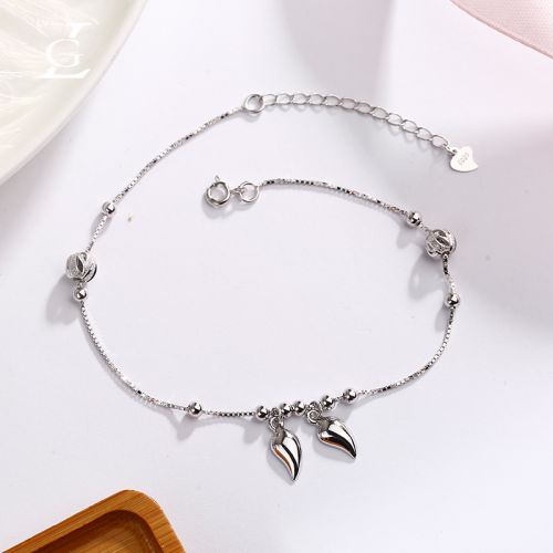 Bracelet de cheville Femme Argentée - Ref 3102722