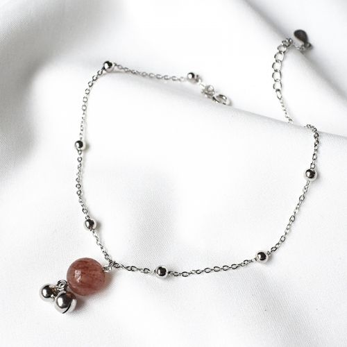 Bracelet de cheville Femme Argentée - Ref 3102732