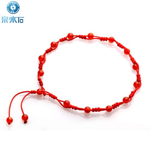 Bracelet de cheville Femme en Cristal naturel pierre semi-precieuse - Ref 3102747