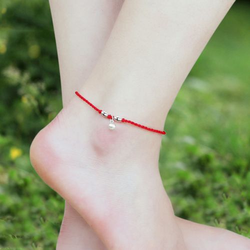 Bracelet de cheville Femme OYSHIPIN Argentée - Ref 3102763