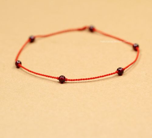 Bracelet de cheville en Cristal naturel pierre semi-precieuse - Ref 3102776