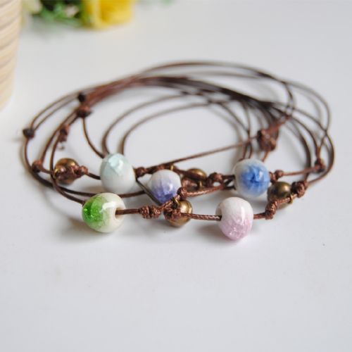 Bracelet de cheville Femme BORD DE PORCELAINE - Ref 3102805