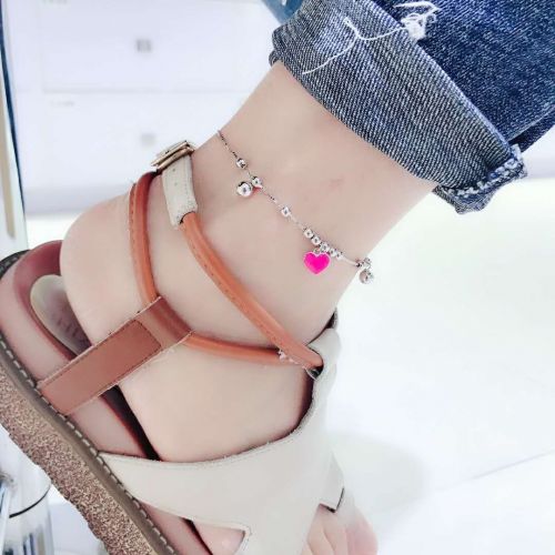 Bracelet de cheville Femme Argentée - Ref 3102828
