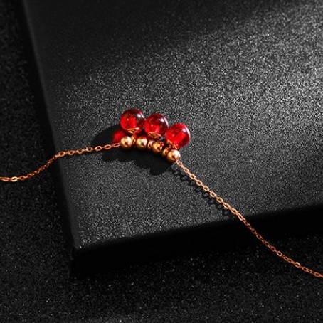 Bracelet de cheville Femme en Acier au titane - Ref 3102932