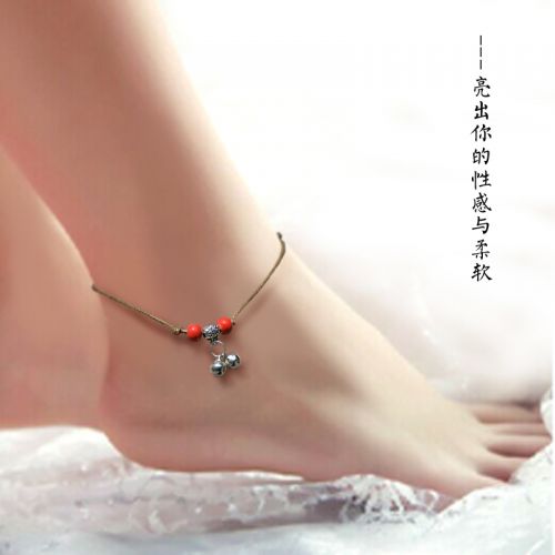 Bracelet de cheville Femme en Matiere mixte - Ref 3102941