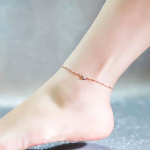Bracelet de cheville Femme en Acier au titane - Ref 3102953