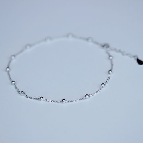 Bracelet de cheville Femme Argentée - Ref 3102962