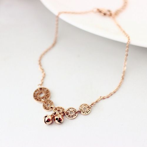Bracelet de cheville Femme en Acier au titane - Ref 3102995