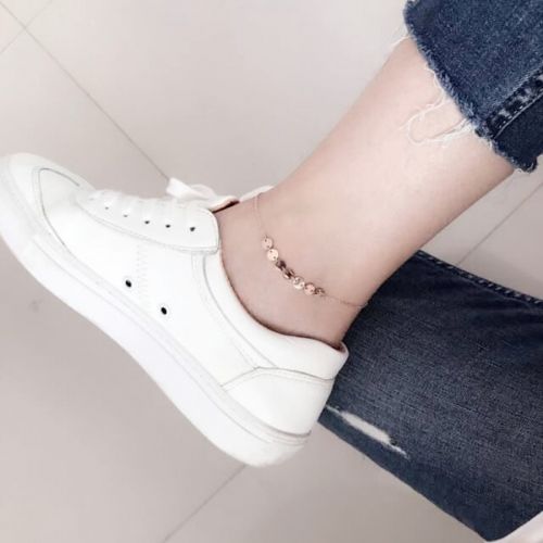 Bracelet de cheville Femme en Acier au titane - Ref 3103000
