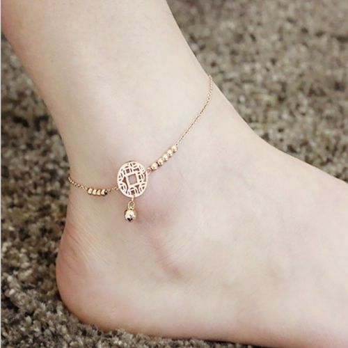 Bracelet de cheville Femme en Acier au titane - Ref 3103043