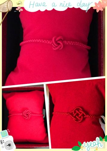 Bracelet de cheville CORDE ROUGE EXQUISE - Ref 3103061