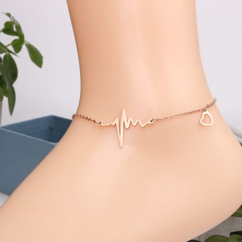 Bracelet de cheville Femme en Acier au titane - Ref 3103098