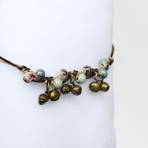 Bracelet de cheville Femme en Matiere mixte - Ref 3103191