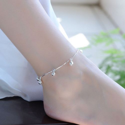 Bracelet de cheville Femme Argentée - Ref 3103223