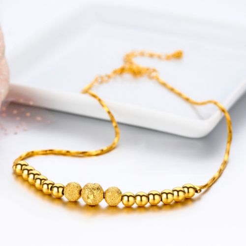 Bracelet de cheville Femme UMEE en Alliage argent plaque or - Ref 3103303