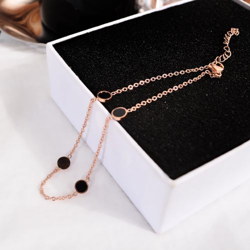 Bracelet de cheville Femme en Acier au titane - Ref 3103325