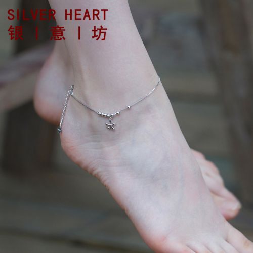 Bracelet de cheville Femme Argentée - Ref 3103384