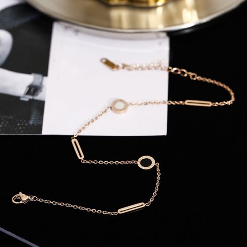 Bracelet de cheville Femme en Acier au titane - Ref 3103397