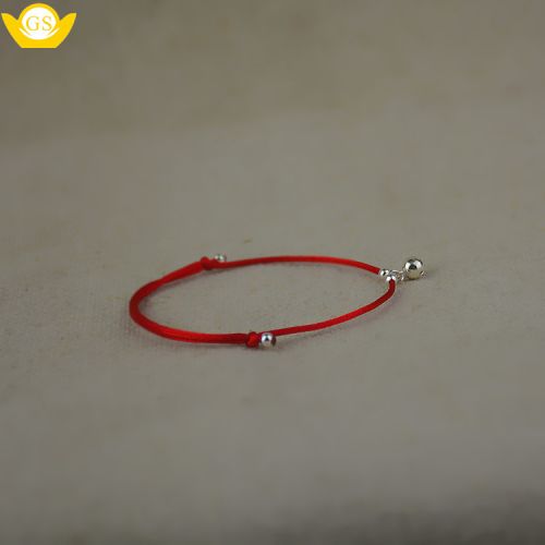 Bracelet de cheville VRAI OR ET ARGENT Argentée - Ref 3103440