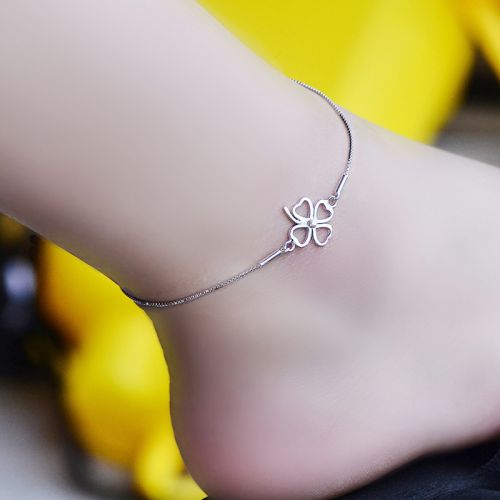 Bracelet de cheville Femme Argentée - Ref 3103458