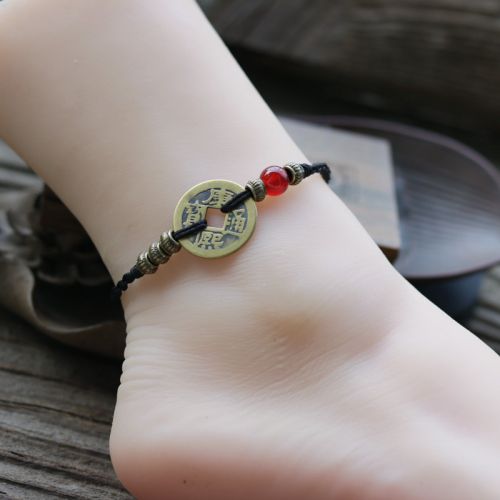 Bracelet de cheville Couple ORIGINAL ROUGE - Ref 3103510