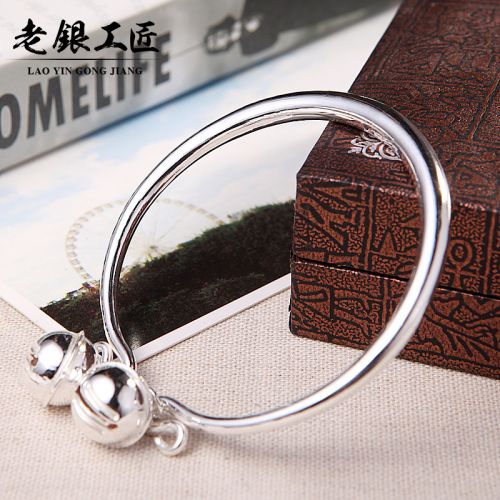 Bracelet de cheville Femme ANCIEN ARTISAN ARGENT Argentée - Ref 3103560